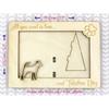 Taiwan Dog, Formosan Mountain Dog – Photo frame, engraved wooden frame | Art-Dog