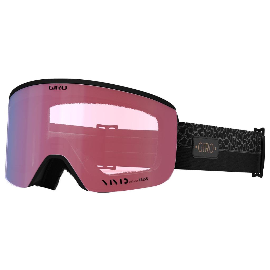 Горнолыжные очки Giro Ella Asian Fit - Очки для сноуборда для женщин - Черный ремешок Craze с яркими медными/яркими инфракрасными линзами