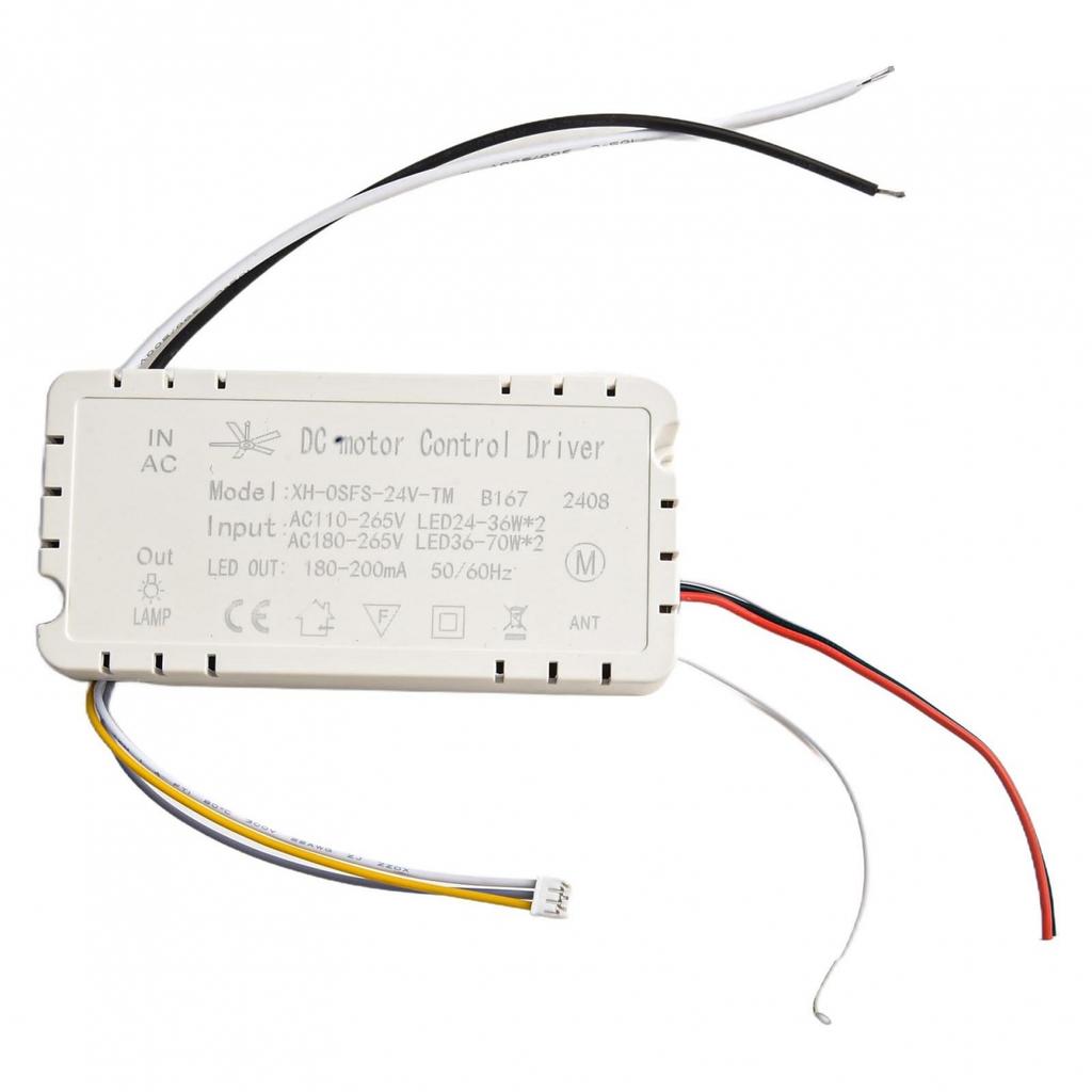 1 шт. Новый потолочный вентилятор с подсветкой, пульт дистанционного управления, диммируемый контроллер, драйвер, аксессуары