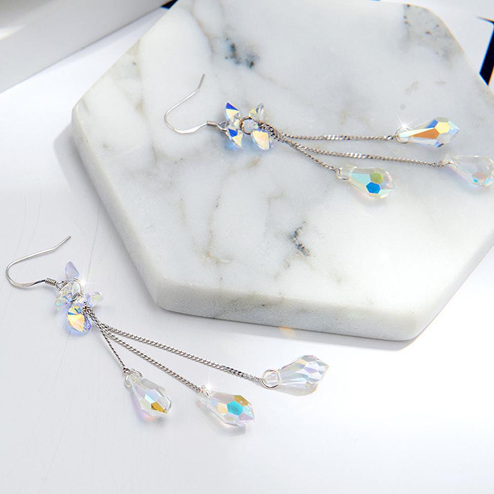 Серьги Bluelans с кисточками, крючком, разноцветные, длинные, свисающие, женские