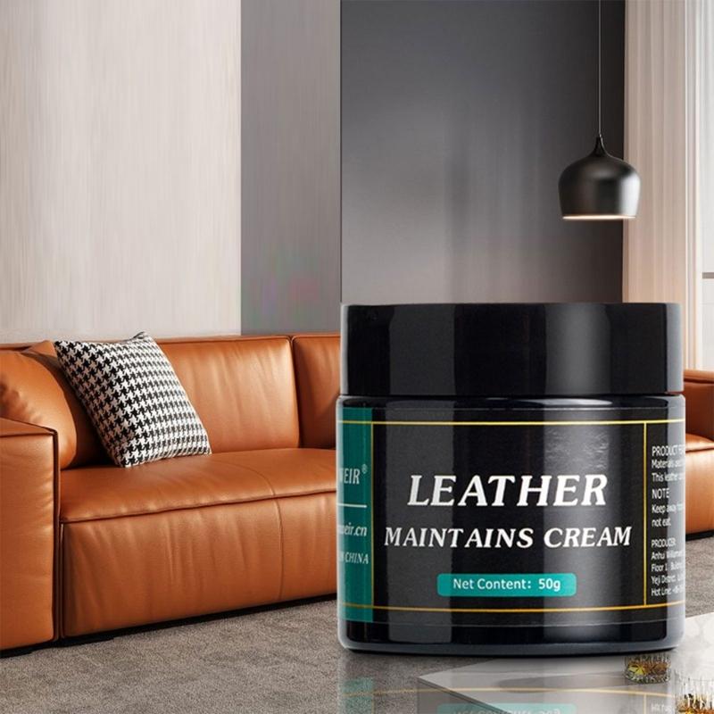 Leather Restorer Car Leather Seats Recoloring Balms Conditioners Leather Maintenance Cream Restore Leather Surfaces