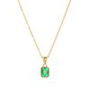 Titanium Steel High Color Retention Polaris Birthstone Necklace 12 Birthday Crystal Star Clavicle Pendant Necklace