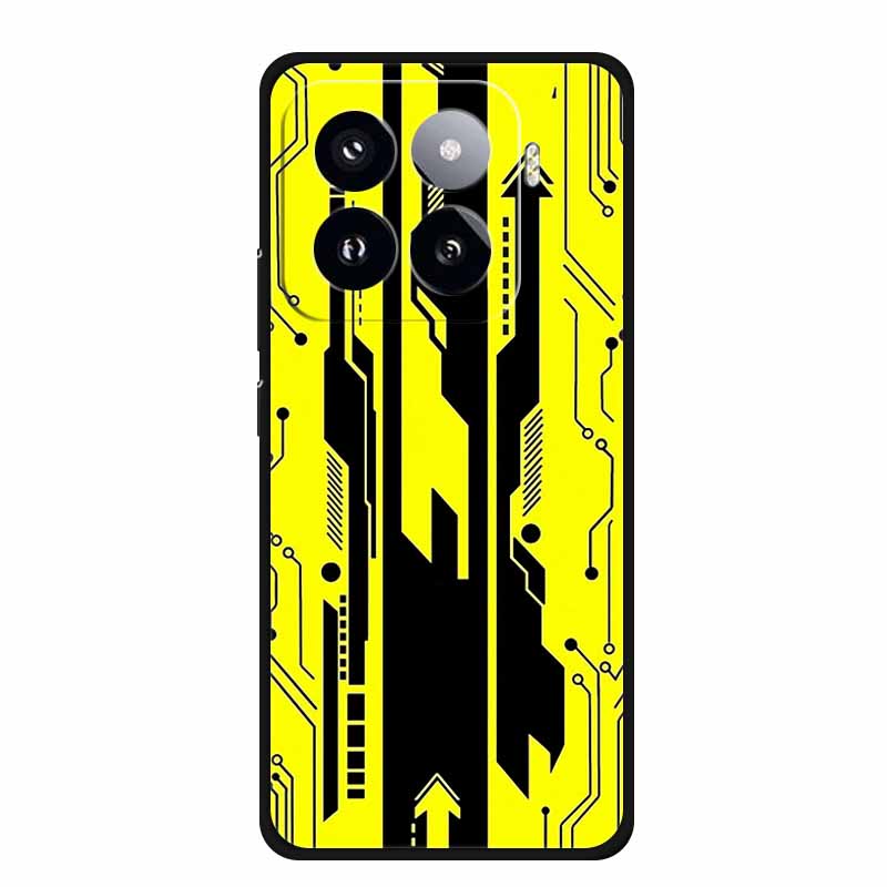 Для Xiaomi 15 Pro Чехол Роскошный Мягкий Силиконовый Задняя Крышка из ТПУ Чехлы для Телефона для Xiaomi 15 5G Защитный Новый Милый Красивый Бампер Coque