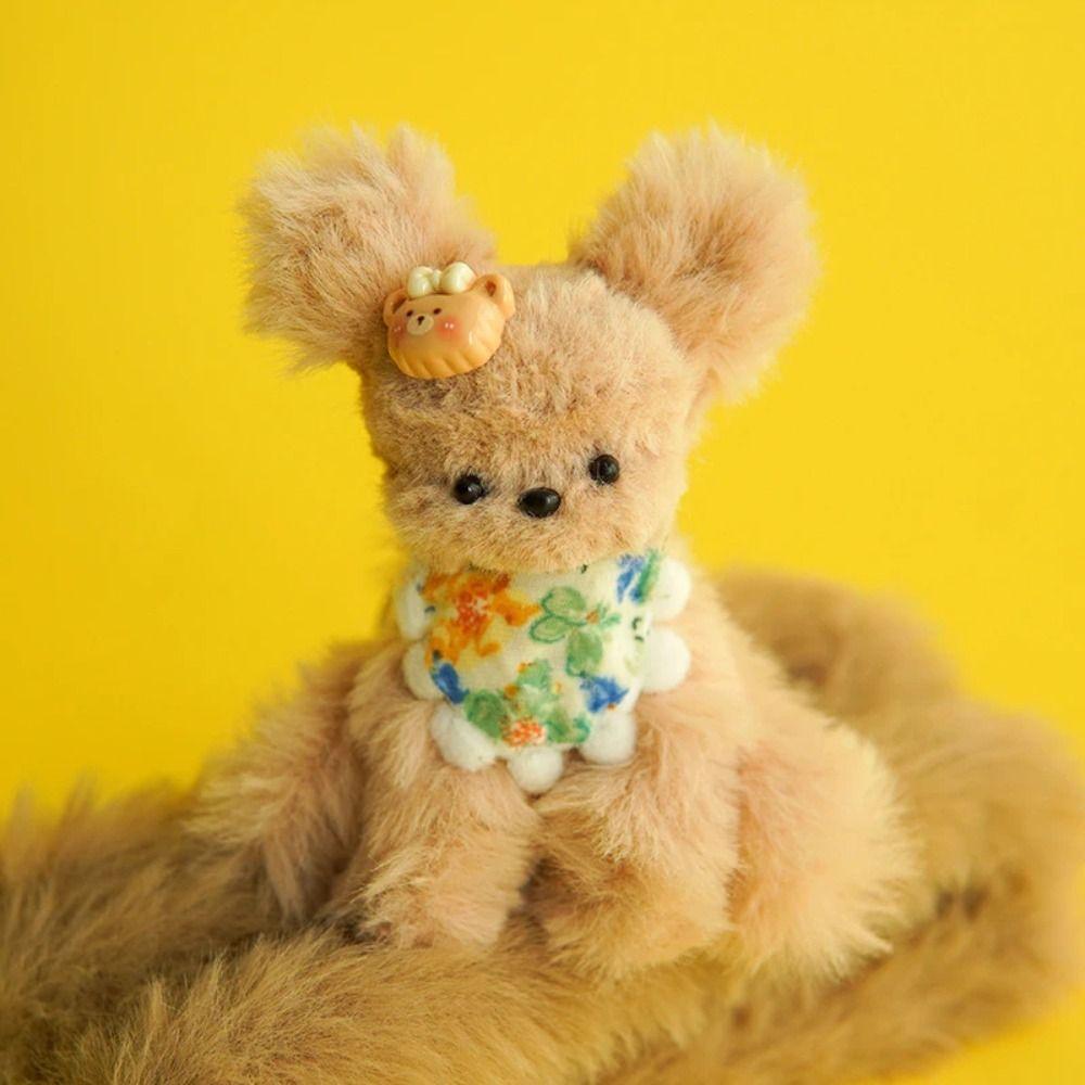 Плюшевый кролик, плюшевая железная проволочная полоска, палочка, длинная шерстяная синельная палочка, домашний декор