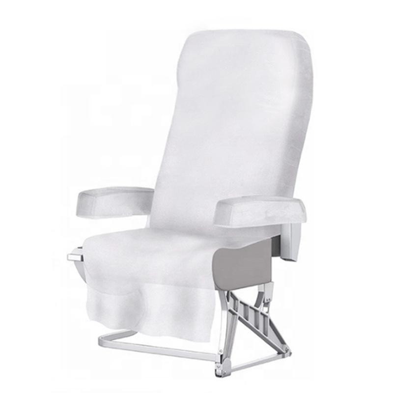 1 комплект Одноразовый Нетканый Материал Белый Чехол на Сиденье Общественный Транспорт Самолет Поезд Высокоскоростной Поезд Салон Автомобиля Защитный Чехол