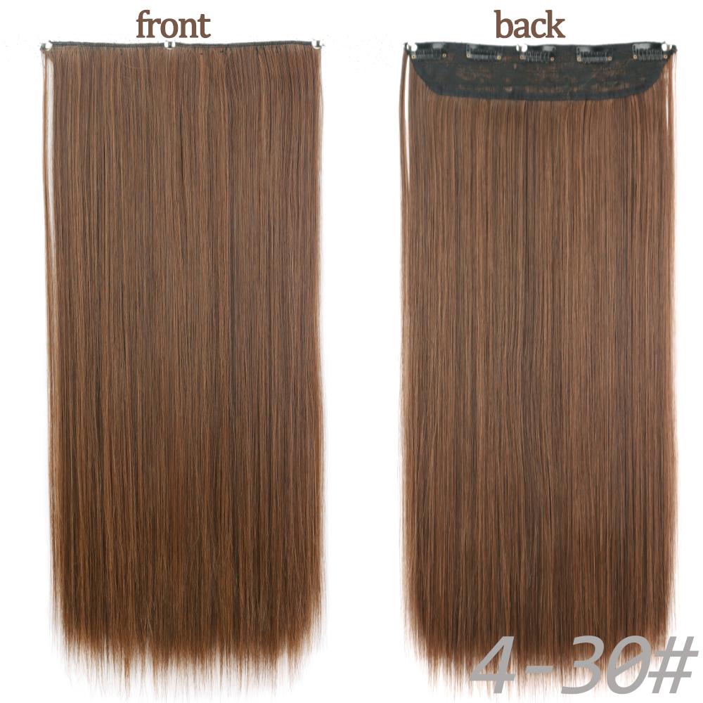 MERISIHAIR Длинные волнистые синтетические волокна 22 дюйма 5 зажимов для наращивания волос Волнистые прямые волосы Черный Коричневый Блондинка Повседневная одежда