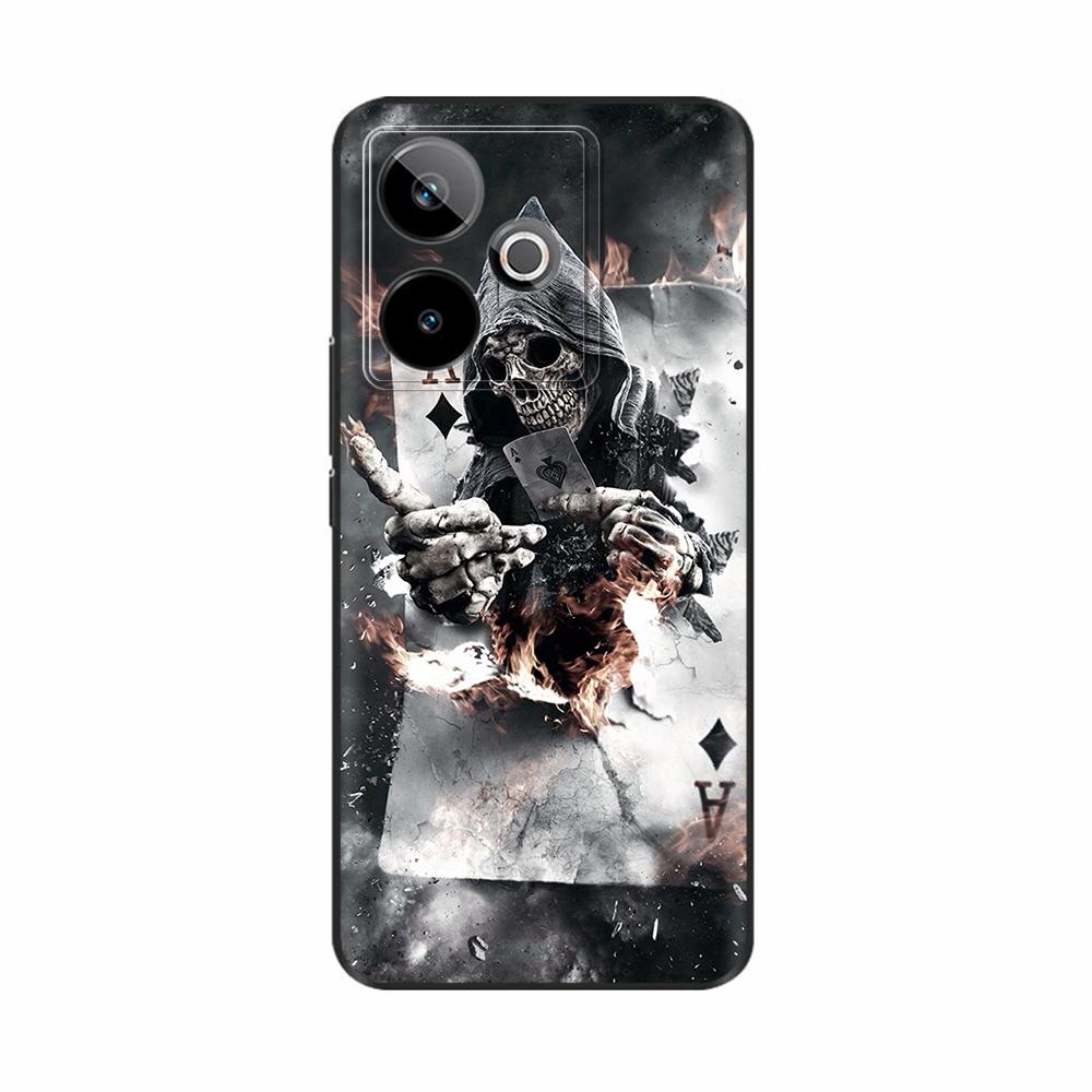 Силиконовый чехол для телефона для Realme GT 7, чехол, мягкий ТПУ, ударопрочная задняя крышка для Realme GT7 Pro, чехлы для Realme GT 7T, чехол, Fundas