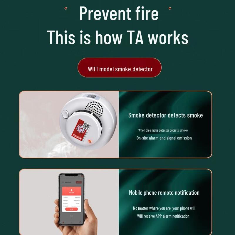 Умный WiFi-детектор дыма и температуры