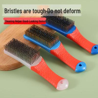 Щетка из нержавеющей стали и медной проволоки, многоцелевая полировальная щетка King Kong для грецкого ореха для кухни, удаления масляных пятен, краски и ржавчины.