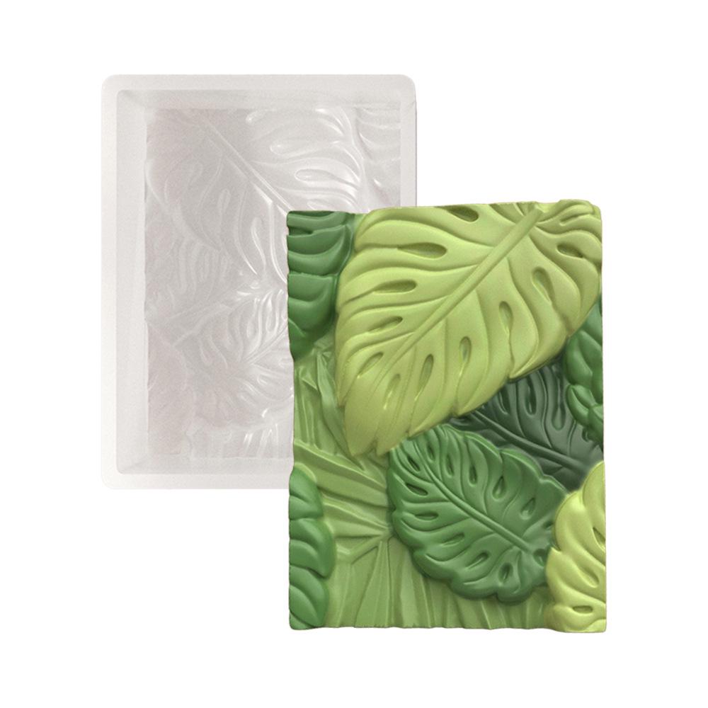Силиконовая форма «Лист монстеры» для мыла, смолы или украшения торта