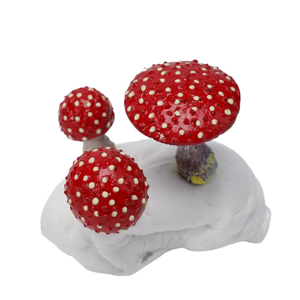 Outdoor Statues Mushroom Decorations Fungi Indoor Decoration