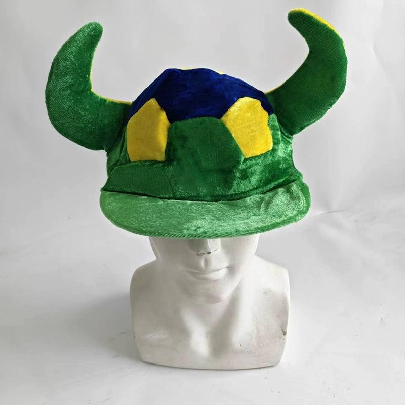 Football Soccer Fans Cap Funny Hat for Women Mens Football Headdress Cheerleading Party Sports Favors Cheering Hat Party Props