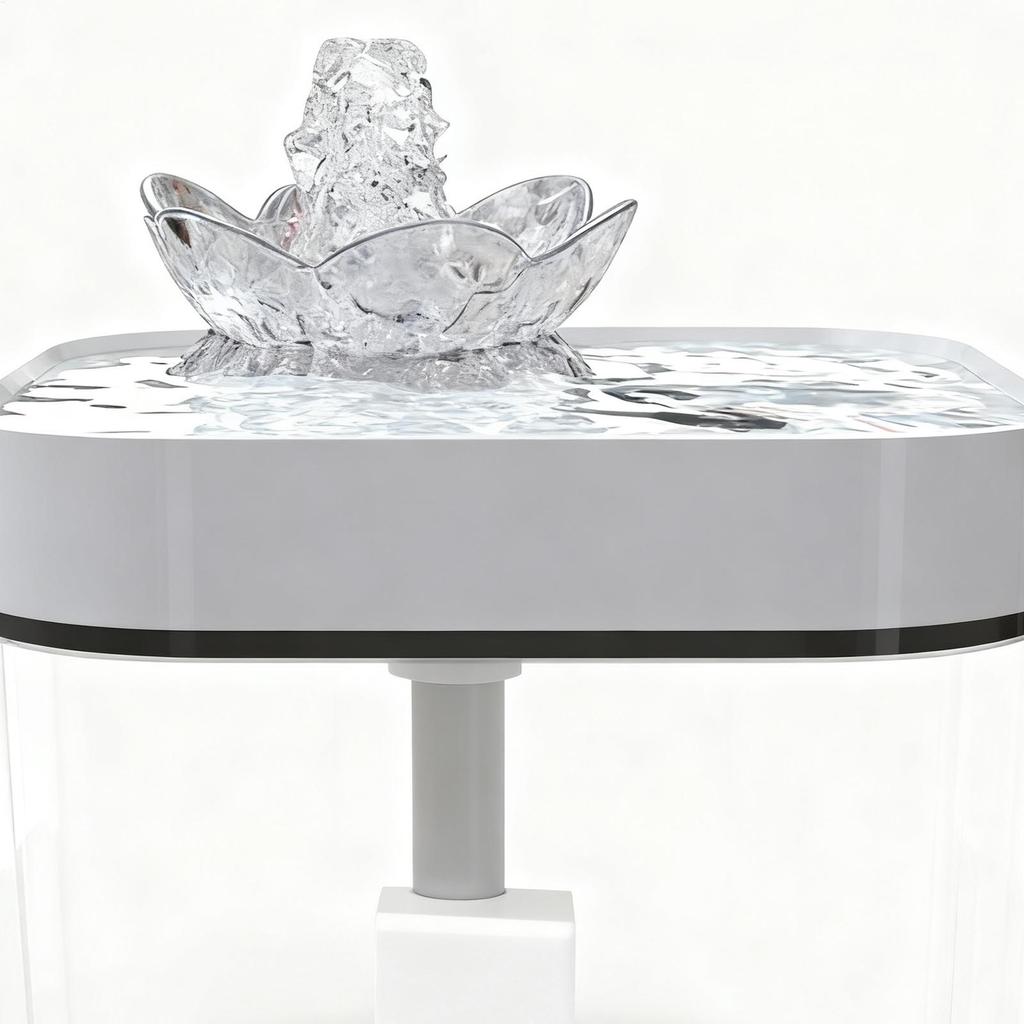 Фонтаны для воды для кошек для помещения, перезаряжаемый через USB диспенсер для домашних животных, бесшумный автоматический диспенсер для воды для собак для дома, котенка, собаки