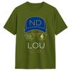Lou Holtz ND TShirts for Men  Funny Cotton Tees Round Neck Short Sleeve T Shirt 4XL 5XL 6XL Clothing