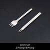 3/4/5/6mm Spacing Punch Tool For Leather Hole Punches Tool Lacing Stitching Sewing DIY Leather Craft Tools 1/2/4/6 Prong