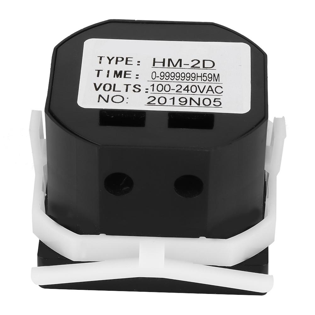 HM‑2D AC100‑240V Цифровой электрический счетчик ЖКИ Дисплей Часомер Измеритель Счетчик