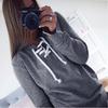 Cozy Women Sweat Sweatshirt Baggy Jumper Plain Pullover Tops Sweater Ladies Oversized