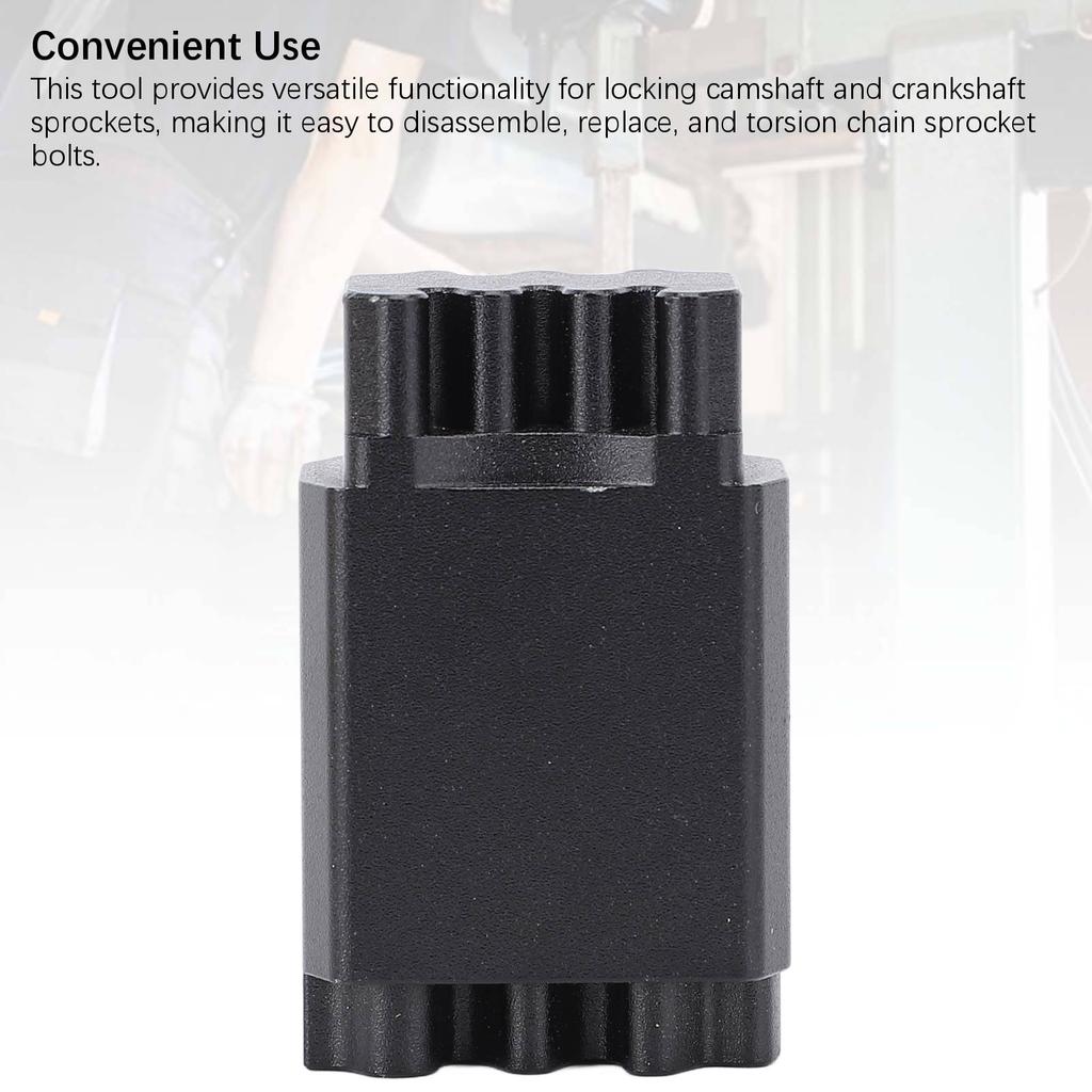 Инструмент для фиксации распредвалов с двумя головками 42314 Металлический Удобный в использовании Замена для двигателей Twin Cam M8 Milwaukee 8