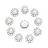 Clothing Decorations Apparel Sewing Rhinestone Buttons Pearl Hairpins Pearl Button Hat Accessories