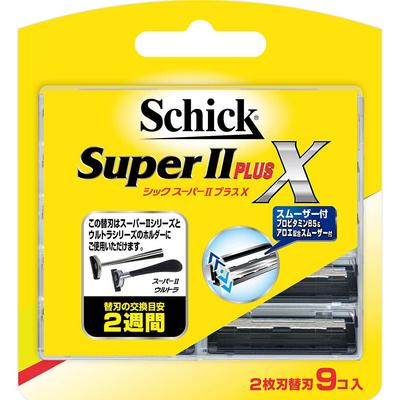 Запасные лезвия Chic Super II Plus X, 9 шт. [Набор 2]