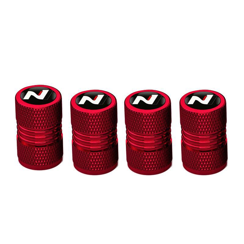 Колпачок золотника с логотипом из алюминиевого сплава для украшения ступицы колеса - универсальный трансграничный дизайн ленты.