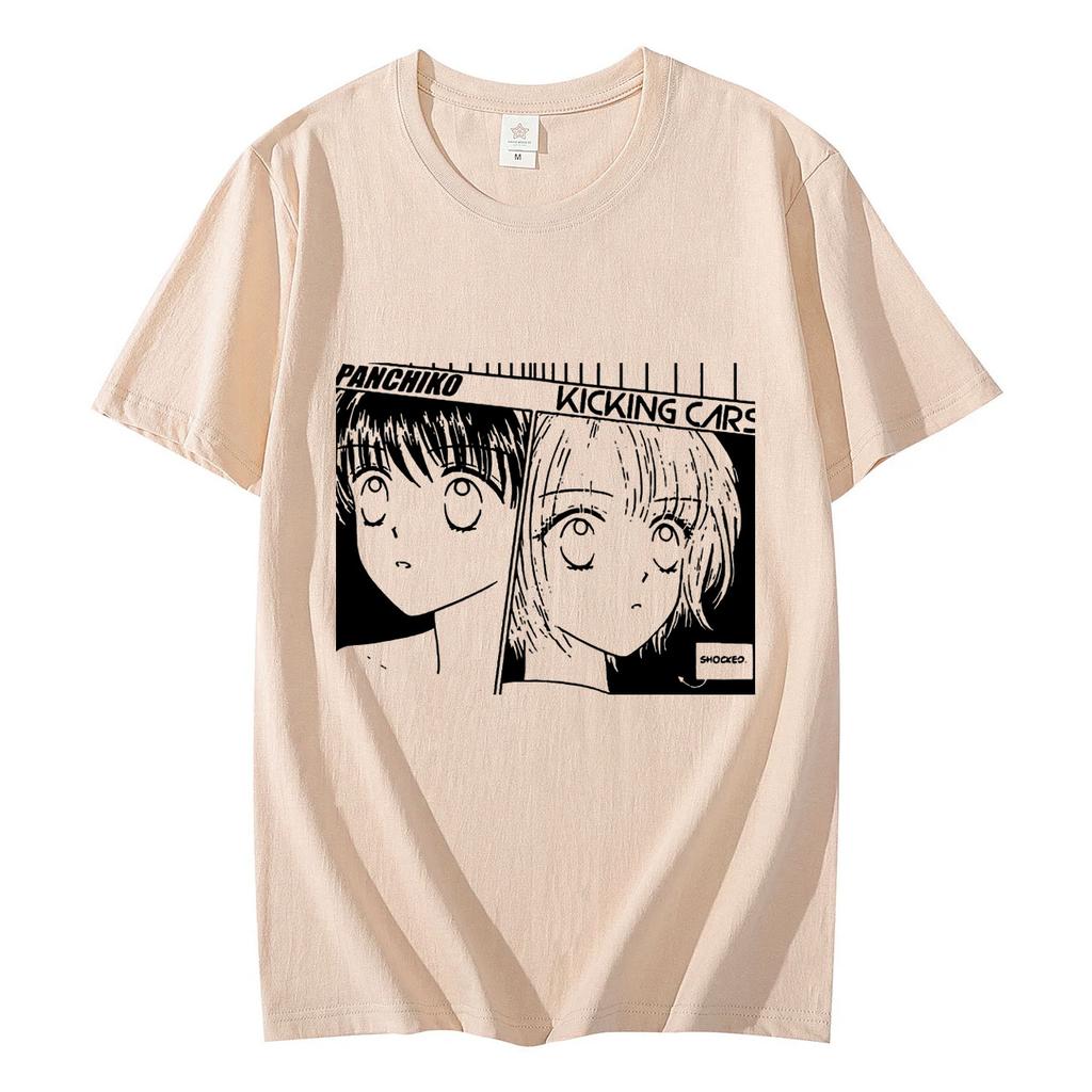Rock Band Panchiko Album Graphic T Shirts Unisex Fashion Trend Vintage Short Sleeve Tshirt Casual Comfort Pure Cotton Tshirts
