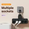 Удлинитель с 5 независимыми розетками AC и опциональными портами USB/Type-C, штепсель EU