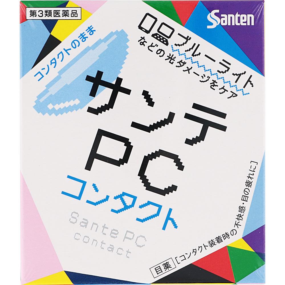 Капли для глаз Santen Pharmaceutical Sunte PC Contacts 12 мл для контактных линз Раздражение глаз, вызванное ультрафиолетовыми лучами или другими световыми лучами (например, снежные глаза),