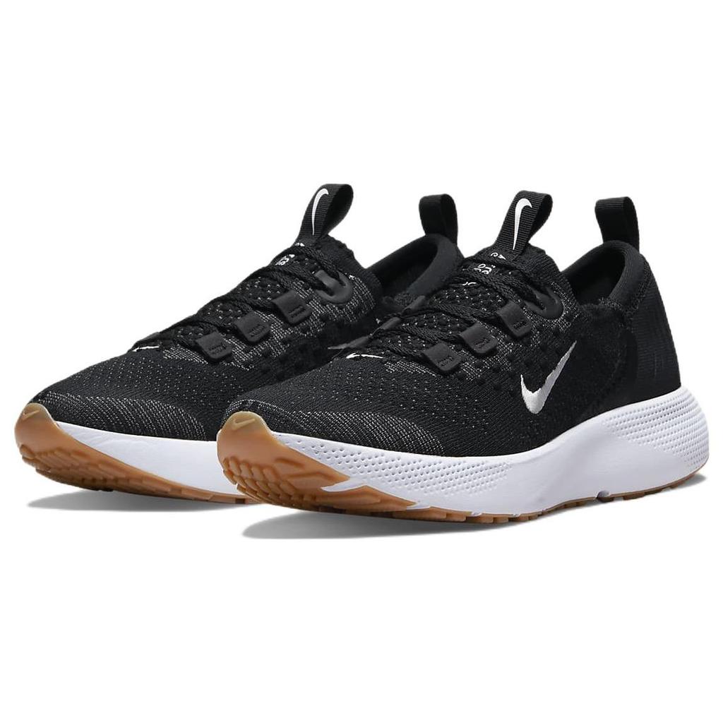 Nike React Escape Run Flyknit Черно-Белые Женские Кроссовки Железно-Серый DC4269-001