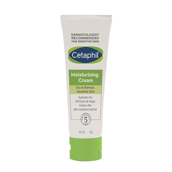 Cetaphil Moisturising Cream for Face & Body , Dry To Normal Skin, 80 Gm