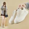 Spring Little White Shoes New Korean Version Ins Female Students Platform Heightening Sports Board Shoes Casual Street Shot Q5616
