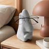 Подставка-держатель для очков в форме носа, Абстрактный 3D-печатный человеческий лицевой держатель-стойка для солнцезащитных очков, Органайзер для очков для стола, полки, прикроватной тумбочки, Декор