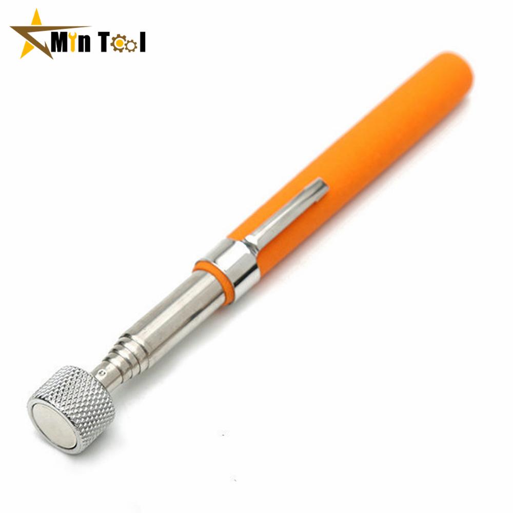 Telescopic Magnetic Metal Magnet Pen Light Torch Magnet Stick Part Pickup Tool Capacity for Picking Up Tool