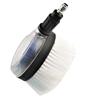 Round Brush High Pressure Washer Brush Fan-Shaped Design Car Pressure Washer Brush  Window Cleaning