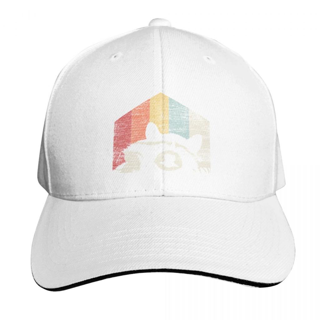 racoon Baseball Cap Sunhat Custom Cap derby hat Bobble Hat For Unisex Womens