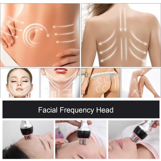 Инструмент для удаления жира 4 в 1. Тело, лицо, рука, живот. Устройство для подтяжки бедер. Светодиодный светильник. Радиочастотная ультразвуковая технология. Инструмент для сжигания жира.