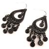 Les Trésors De Lily [L5215] - Дизайнерские серьги 'Carmen' черные