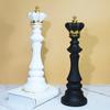 Статуэтка шахматной фигуры Yousheng Коллекционная скульптура черного и белого коня Король Королева Конь Шахматная фигурка для украшения дома, офиса, стола, полки