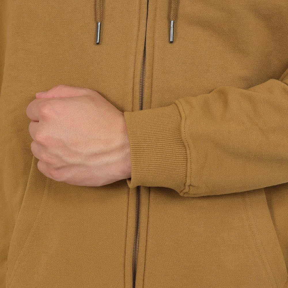Snow Peak Parka Sweat Logo Hoodie Zopper CY Camel SPE-SW-23AU001 (Camel/M/Мужской)