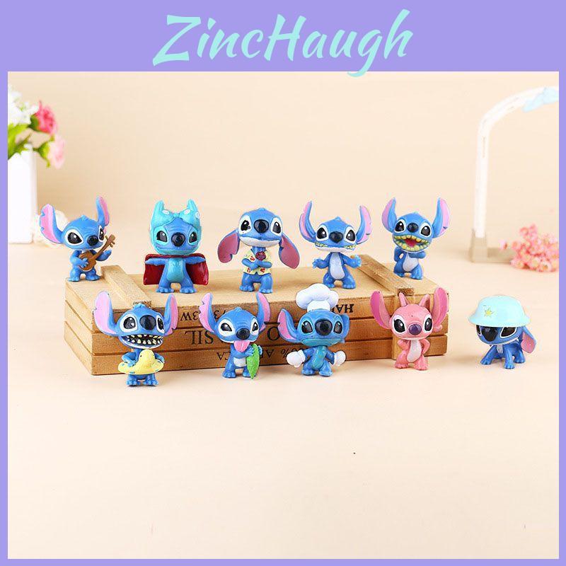 Exquisite Pvc Lilo Stitch Toy Dolls For Collection And Display