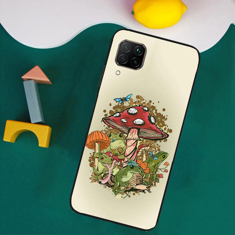 Эстетика Лягушки в Стиле Коттеджкор Для Huawei Nova 9 10 SE 8i 11i 12i 12s Y60 Y61 Y70 Y90 Y72 Y73 Y91 P60 Pro P40 P30 Lite Чехол