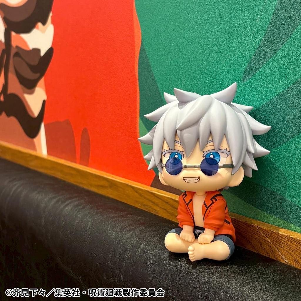 MegaHouse Rukappu Jujutsu Kaisen Годзё Сатору Окинава Примерно 110 мм ПВХ Раскрашенная Подвижная Фигурка вер.