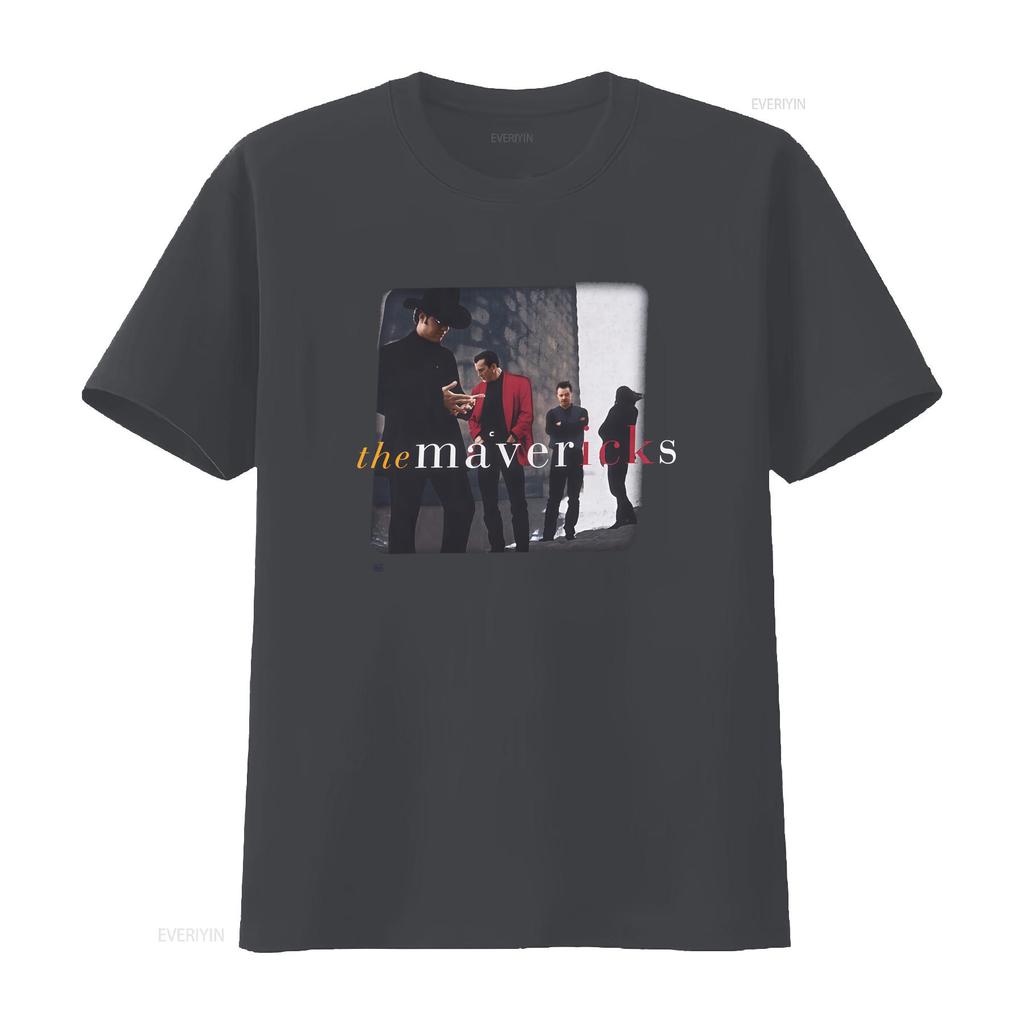 winter land The Mavericks Band T shirt Unisexs L size double sided p vintage Washed Stylish Versatile Unisex Soft
