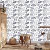 Cats wallpaper for living room and bedroom 50x1000