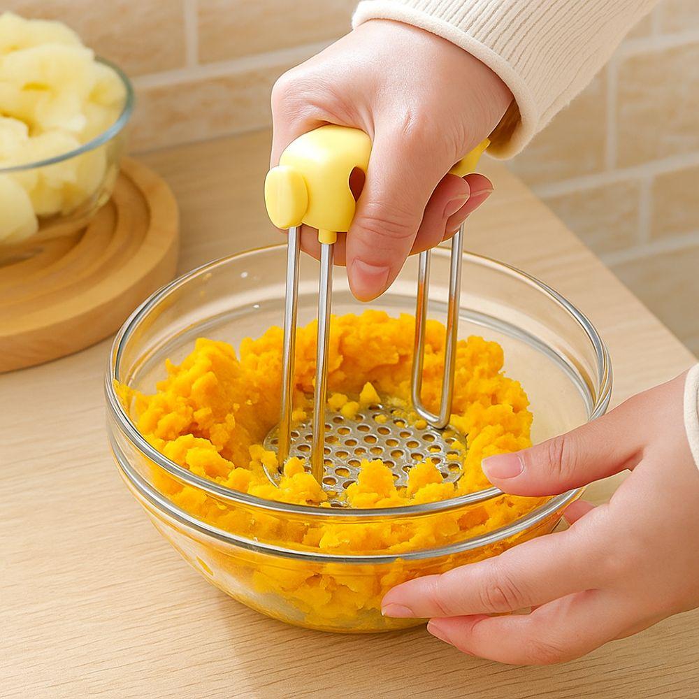 Durable Potato Ricer Stainless Steel Food Masher Practical Kitchen Gadget Cooking