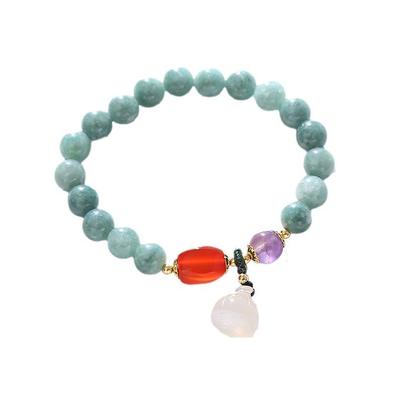 Crystal Bracelet Women'S Agate Beaded Bracelet. Fashion Women Daily Jewelry Lucky Gift