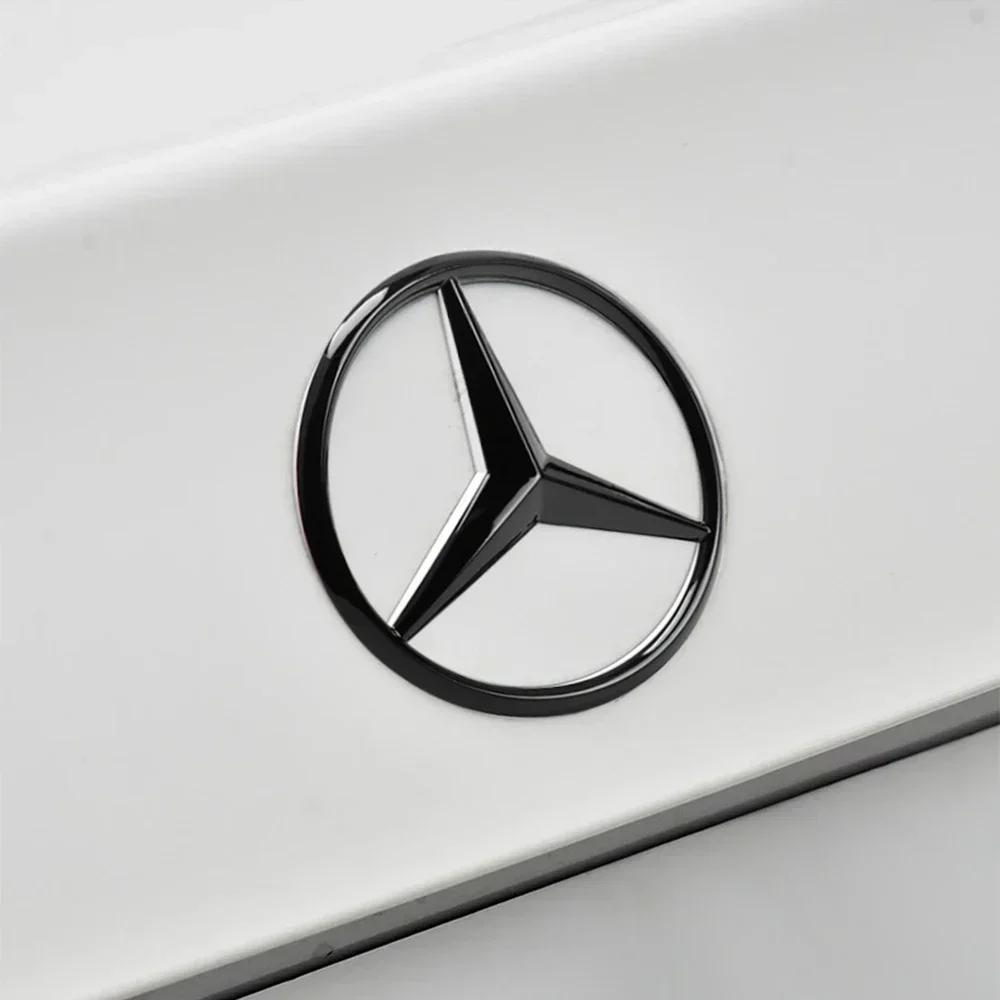 Автомобильная наклейка 8 см ABS Задняя наклейка на автомобиль Наклейка-эмблема на багажник для Mercedes Benz W204 Новая GLS SLK КЛАСС CLS500 CLS400 CLS550 CLS350 CLS