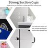 10/20pcs 41mm Clear Suction Cups PVC Vacuum Suction Cup Holder Plastic Suction Cups with Screws for Bathroom Kitchens Offices