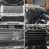 Universal Aluminum Oil Cooler 4 Row 6 Row 8 Row Radiator Converter Kit  Remote Transmission Auto Manual Car Motorcycle
