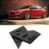 2x Накладка на жалюзи переднего окна под карбон для Subaru WRX STi 2015-2020